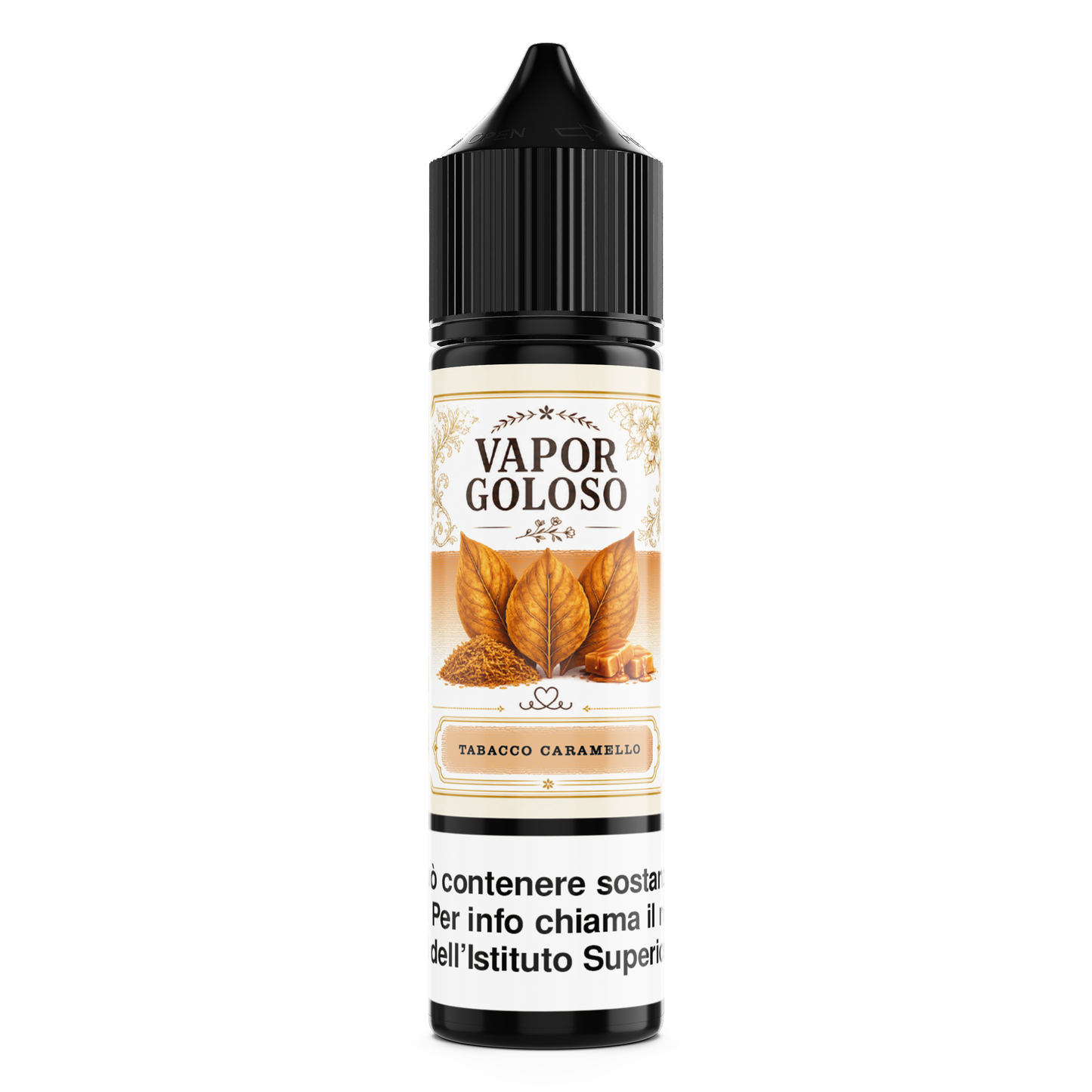 VAPORGOLOSO-TABACCO CARAMELLO-10ML-SHOT