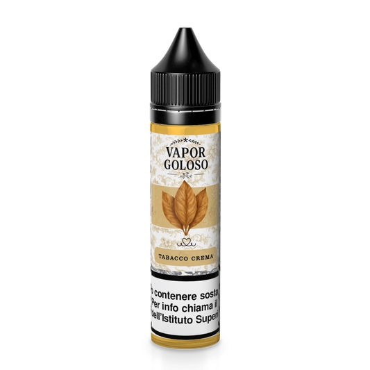 VAPORGOLOSO-TABACCO CREMA-10ML-SHOT