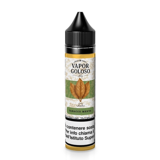 VAPORGOLOSO-TABACCO MENTA-10ML-SHOT