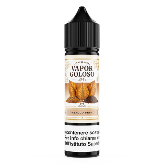 VAPORGOLOSO-TABACCO SECCO-10ML-SHOT